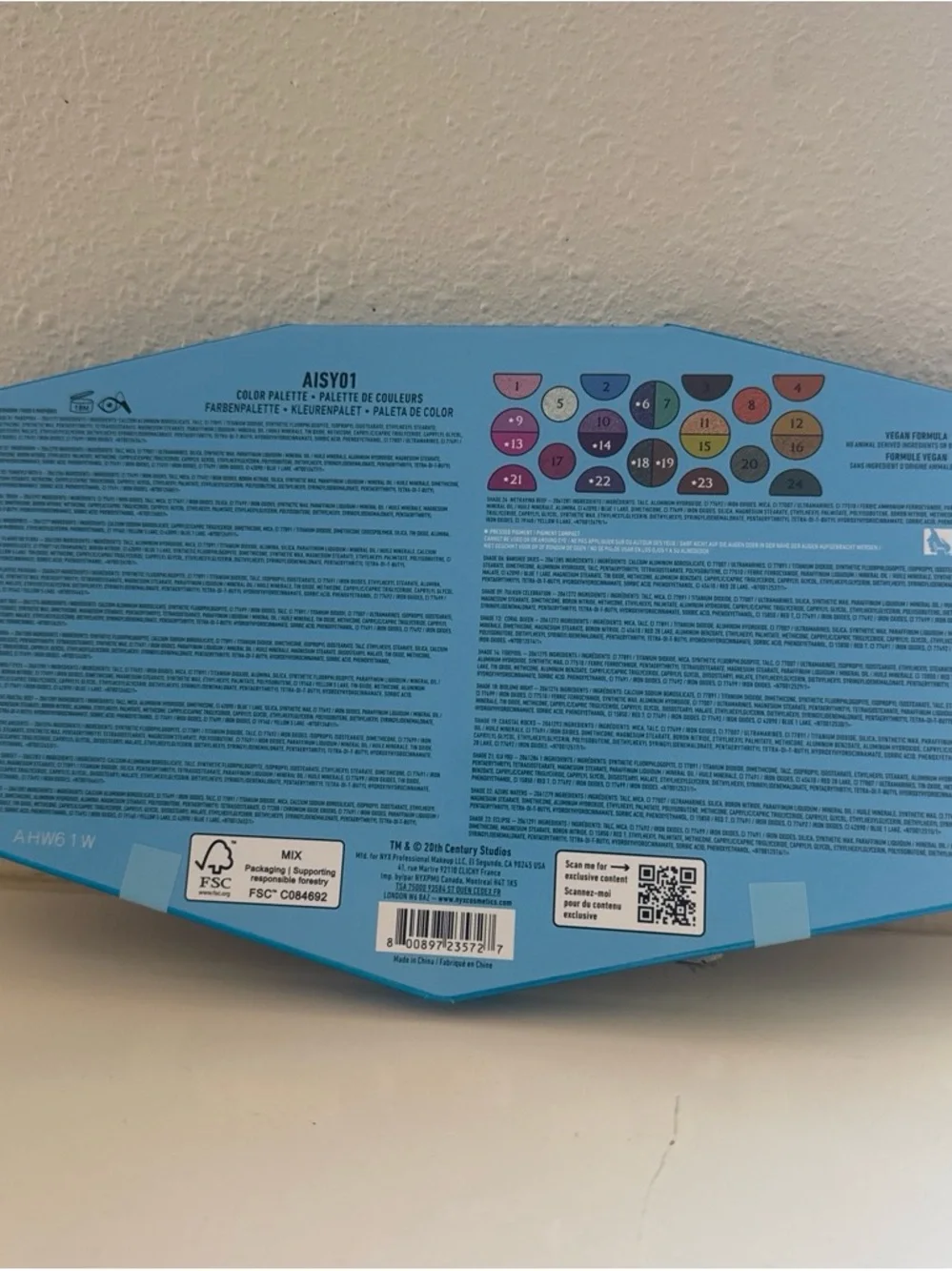 NYX Professional Makeup Avatar Color Palette